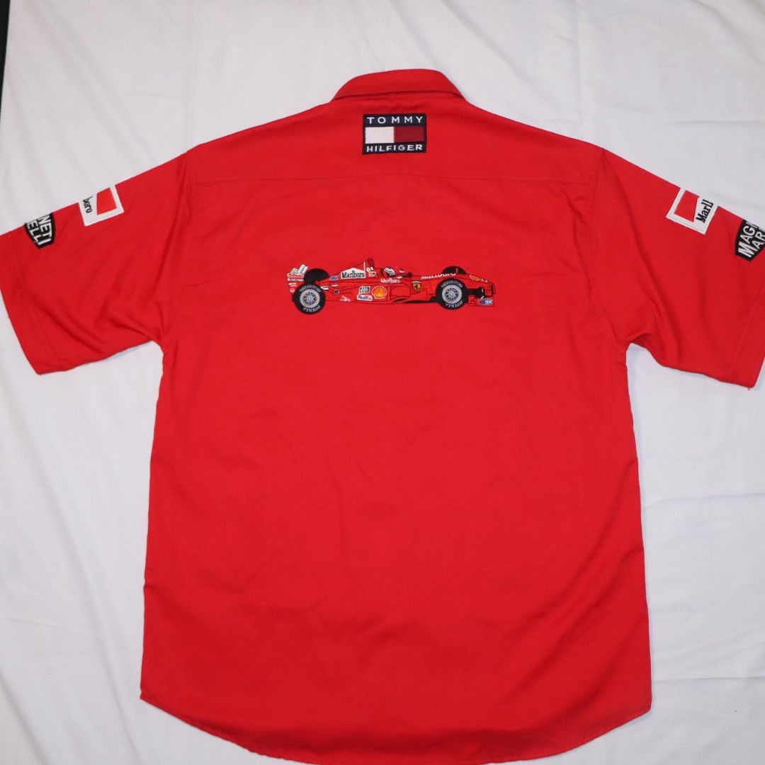 Tommy Hilfiger Ferrari F1 Racing Shirt Red
