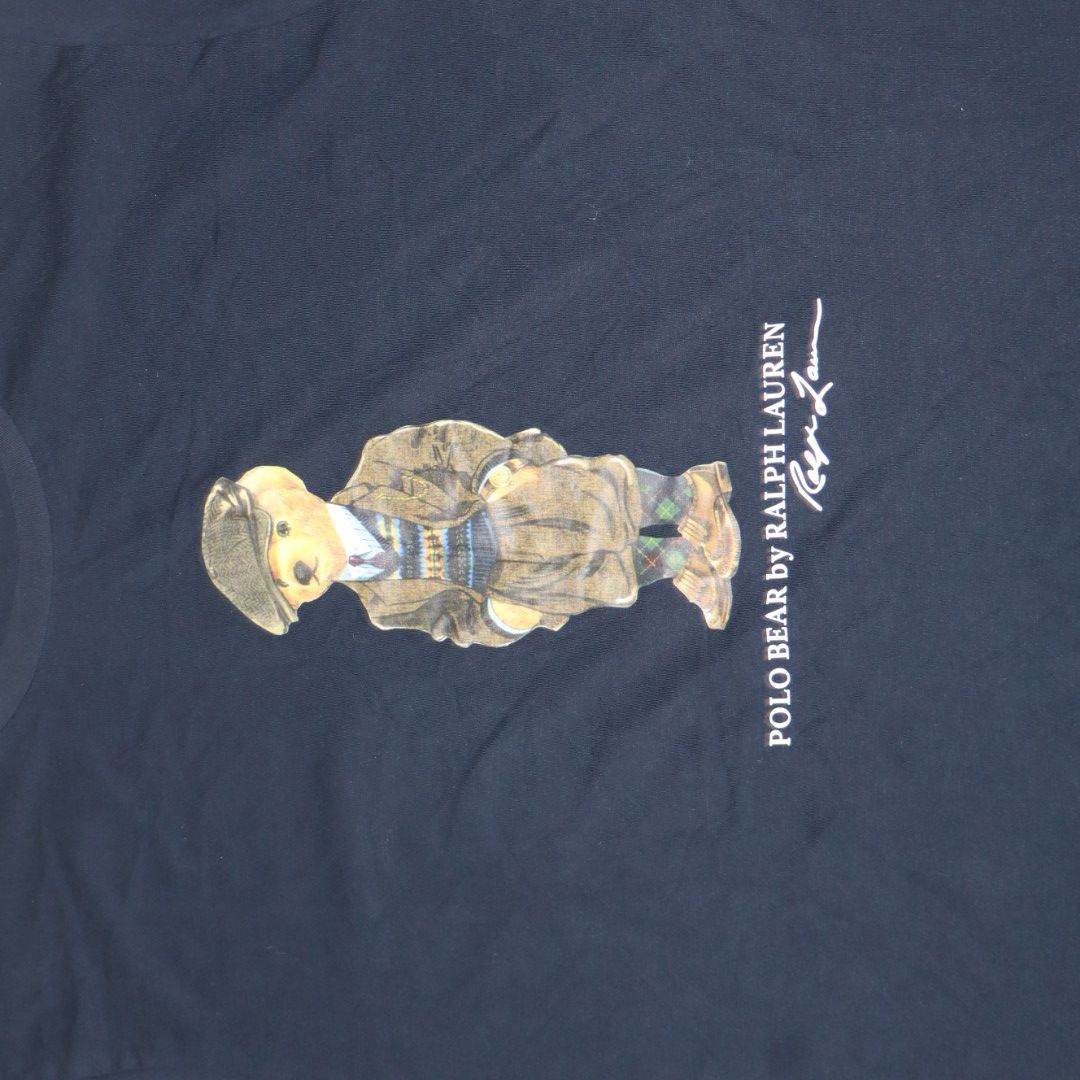 Ralph Lauren Polo Bear Tee Navy — Hunter Bear