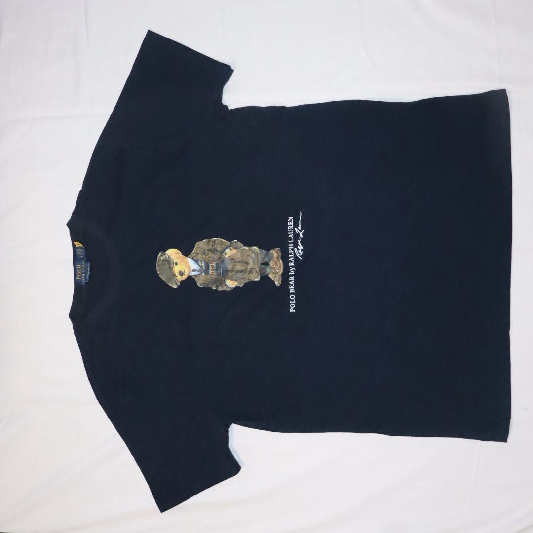 Ralph Lauren Polo Bear Tee Navy — Hunter Bear