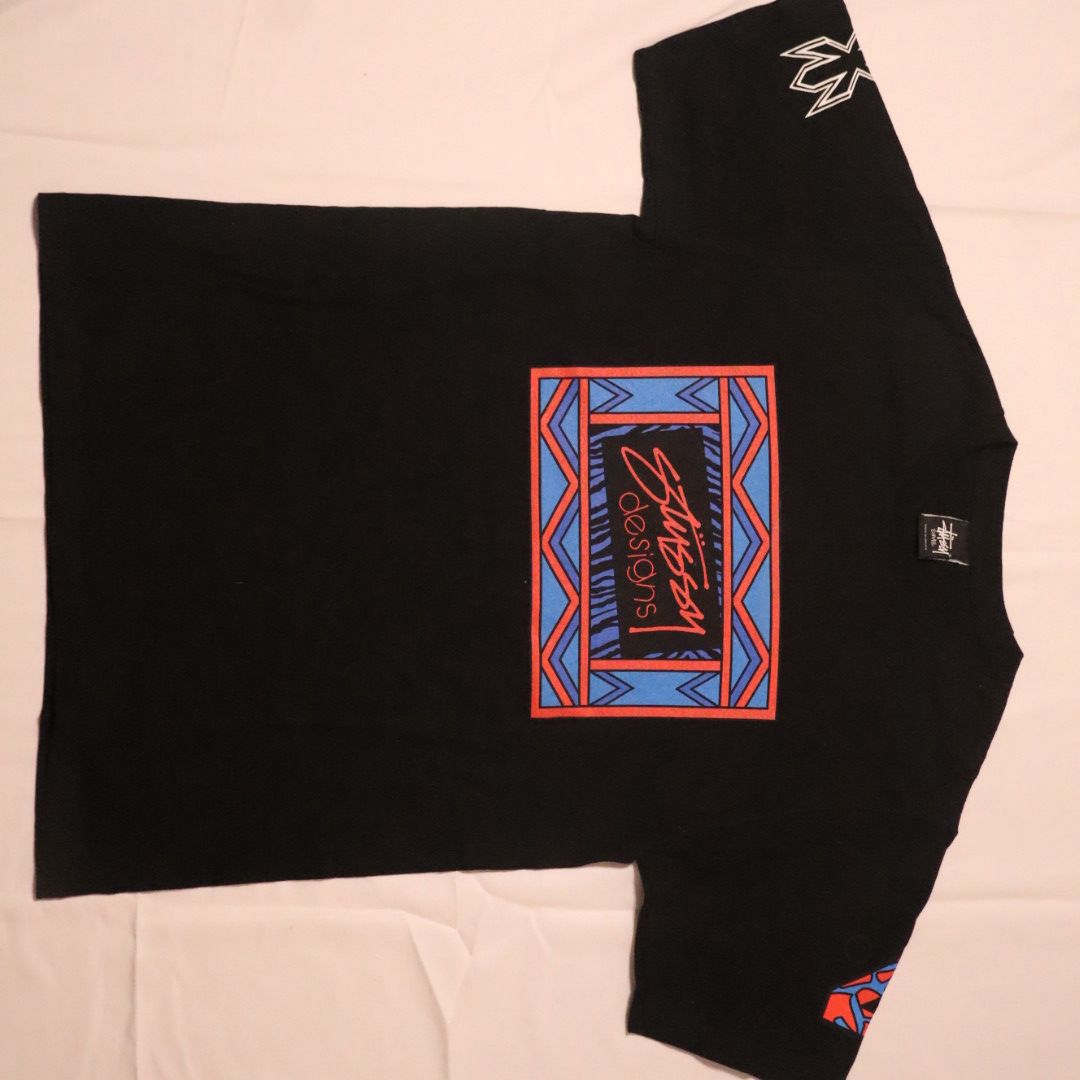 Stüssy Designs Tee Black — Tribal