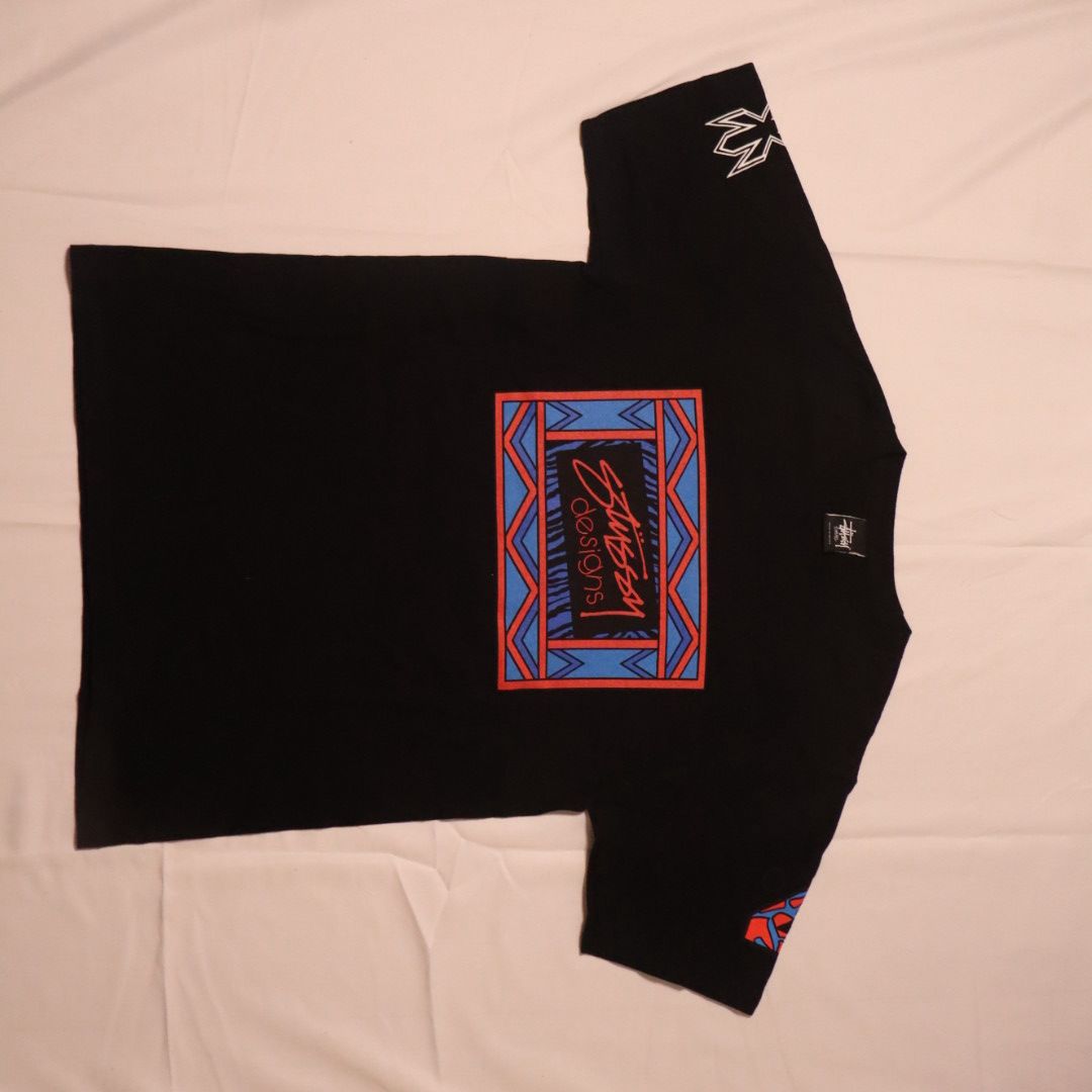 Stüssy Designs Tee Black — Tribal