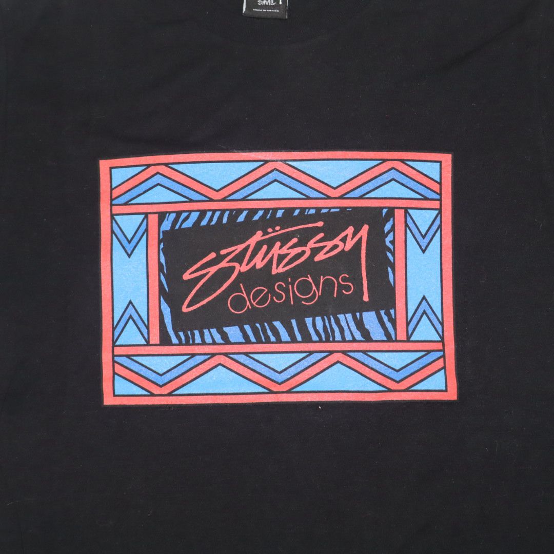 Stüssy Designs Tee Black — Tribal — view 2